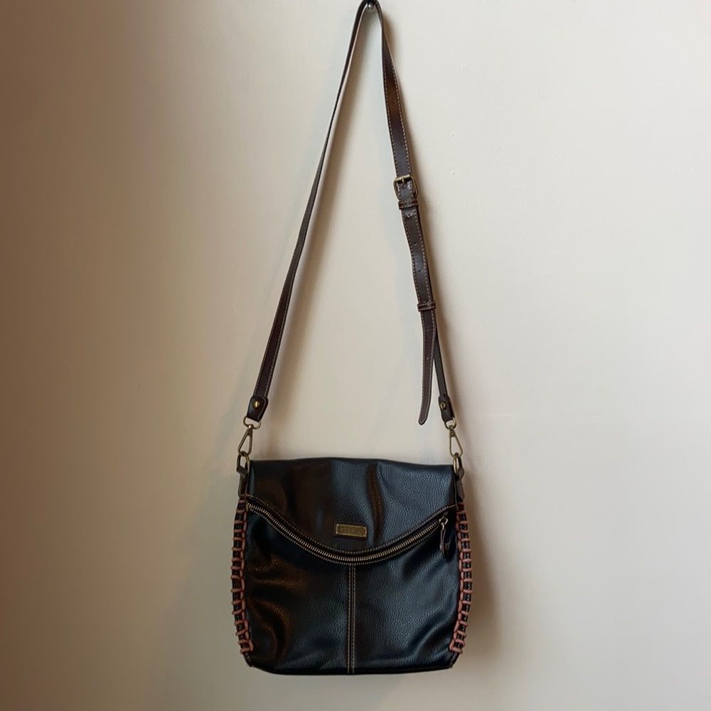 Chala Leather Crossbody Bag